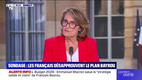 Budget: "C'est très important de rassurer les marchés financiers", assure Sophie Primas, porte-parole du gouvernement