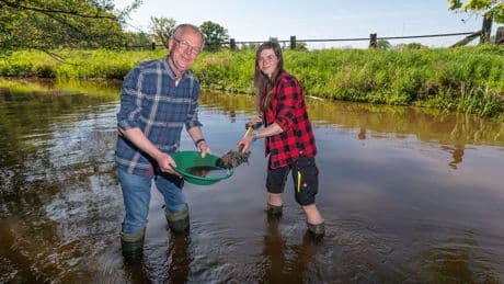 Mitten in Deutschland - In diesem Fluss ist alles Gold, was glänzt