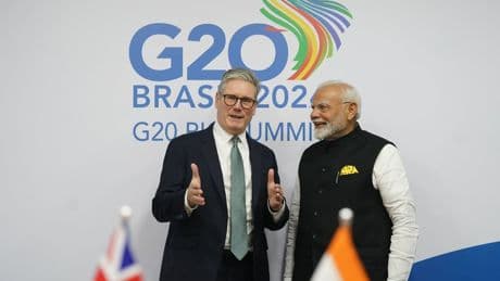 Keir Starmer and Narendra Modi set to sign off on Britain-India trade deal