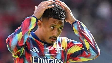 Arsenal dealt hammer blow with William Saliba to miss 7 key fixtures after injury update