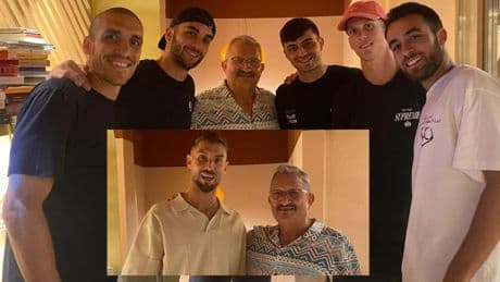 Comida de despedida a Iñigo Martínez del 'clan del bicing'