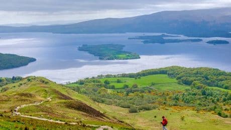Breathtaking lake named UK's most beautiful has 22 islands and a charming village