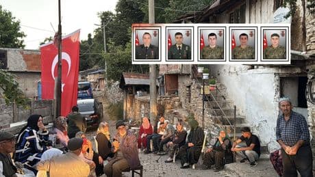 5 şehidin baba ocağına ateş düştü!