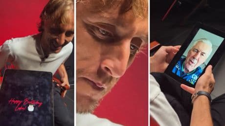 La sorpresa del Milan a Modric por su 40 cumpleaños: Ancelotti, Djokovic, Ibra...