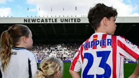 El hijo de Trippier, un atlético más en St. James' Park