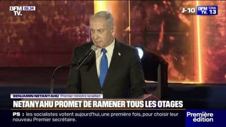Benjamin Netanyahu promet de ramener tous les otages "vivants et morts" retenus à Gaza