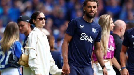 Everton blast 'threatening, racist and misogynistic' abuse aimed at Calvert-Lewin's wife