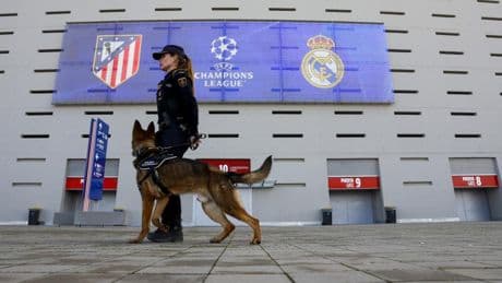 Propuestas de sanción de Antiviolencia en el Atlético-Madrid de Champions
