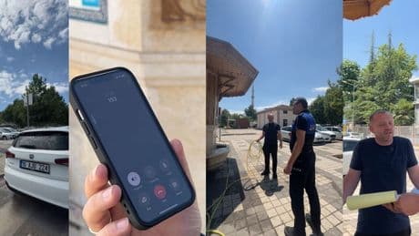 İnegöl Belediyesi'nden su israfına karşı etkili mesaj