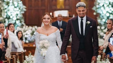 Las fotos de la boda de Ronald Araujo