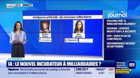 Intelligence artificielle: le nouvel incubateur à milliardaires ?