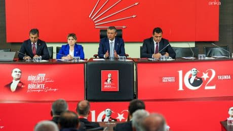 CHP il başkanları toplantısında 14 Eylül mitingi planlandı