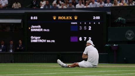 Vriendin troost Grigor Dimitrov na dramatische Wimbledon-exit met lieve woordjes