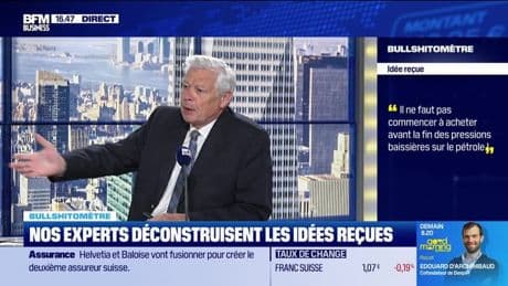 Bullshitomètre :« Les pressions baissières devraient se poursuivre sur le marché pétrolier. Néanmoins, on commence à acheter ! » - FAUX répond Franklin Pichard - 22/04