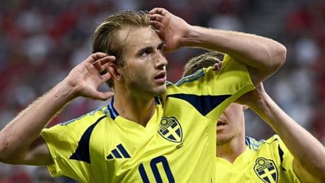 0-2: Suecia también gana sin Gyökeres ni Isak