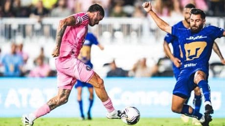 De Paul marcó su primer gol a pase de otro ex del Atlético
