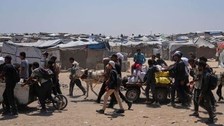 '34 Palestinians killed in shootings' near food distribution centres in Gaza