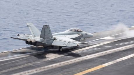 Second US $60m fighter jet falls in sea from carrier in just over a week