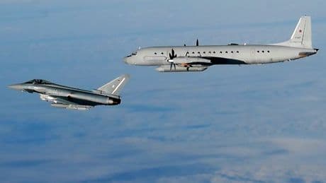 German jets reportedly scrambled to intercept Russian spy plane over the Baltic