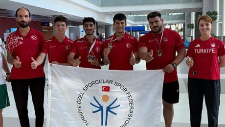 Para Atletizm Erkek Milli Takımı, Tunus'taki turnuvada 3'ü altın 4 madalya kazandı
