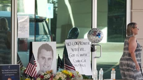 Trump blames rhetoric from the left for political violence after Charlie Kirk murder