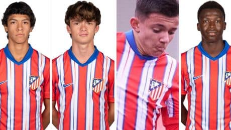 Cuatro jugadores del Atlético, elegidos para el Torneo de Desarrollo UEFA, con España