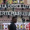 Football : le FC Martigues, qui évoluait en Ligue 2 la saison dernière, relégué en neuvième division en raison d'une situation financière "pas viable"