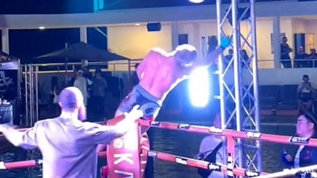 Beim Jubeln - MMA-Kämpfer geht durch Stromschlag k.o.