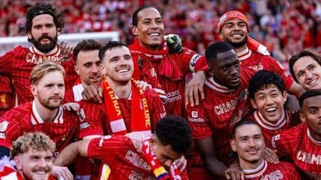 Avrupa'nın 5 büyük liginde şampiyonluğunu ilan eden ikinci takım Liverpool oldu