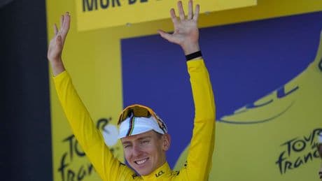 Tour de France: "Fast alles perfekt": Pogacar wieder in Gelb