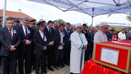 Afyonkarahisar şehidini uğurladı