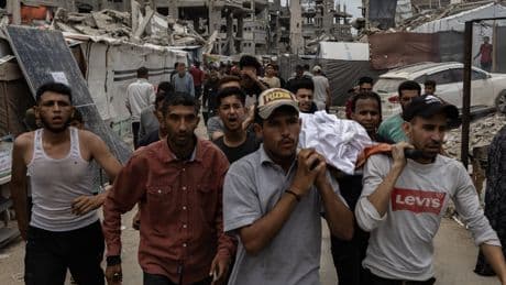 Israeli Strikes Kill Dozens in Gaza, Health Ministry Says