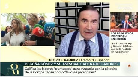 Pedro J: "Si Begoña admite que su asistente le hacía 'favores' en sus negocios es lógico que el juez investigue sus correos"