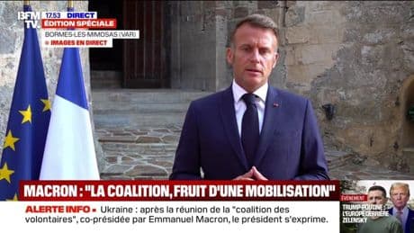 Guerre en Ukraine: "Il n'y a qu'un agresseur, la Russie, et il n'y qu'un État qui propose une capitulation, c'est la Russie", réitère Emmanuel Macron