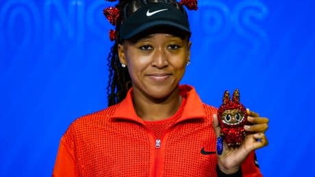 Naomi Osaka's big Labubu bling is making the US Open's fashion extra fun