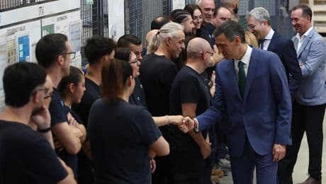Sánchez anuncia "nuevas" actuaciones antirriadas 7 meses después de la dana, sin precisar obras, plazos ni coste