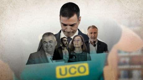 La UCO prepara cuatro nuevos informes que acorralan a Sánchez: Armengol, Torres, el patrimonio de Cerdán y Air Europa