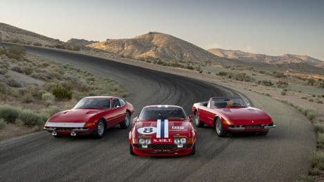 La triplette de Ferrari Daytona à vendre