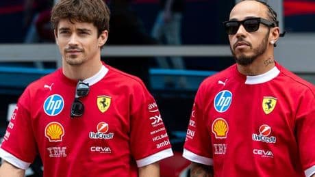 Lewis Hamilton banned from Charles Leclerc 'friendship' as Ferrari star shuts down rumours