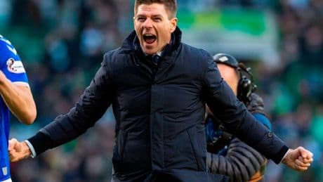 Celtic prankster drops wild Steven Gerrard claim to set Hotline on fire as Rangers punters have their own fan