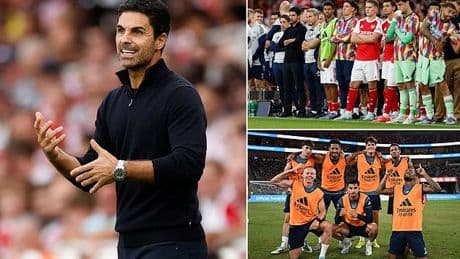 Arsenal boss Mikel Arteta delivers verdict on three injured stars ahead of season opener against Man United as he seeks to avoid another injury ravaged campaign