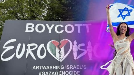 Eurovision'da İsrail boykotuna Hollanda'da katıldı