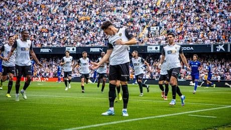 Valencia'dan Getafe karşısında net galibiyet