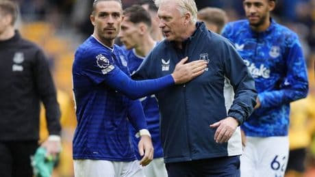 David Moyes heaps praise on Jack Grealish after Player of the Month award: ‘He’s back’