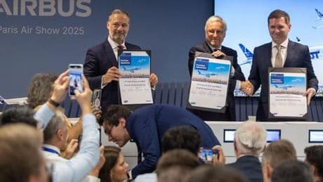 Airbus profite du recentrage européen de la Pologne et engrange une grosse commande d’A220 de LOT