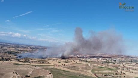 Queda controlado el incendio de La Torre de Esteban Hambrán (Toledo) y los 60 evacuados regresan a sus casas