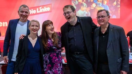 Treffen in Sachsen: Linke fühlt sich wieder stark - und will Einfluss