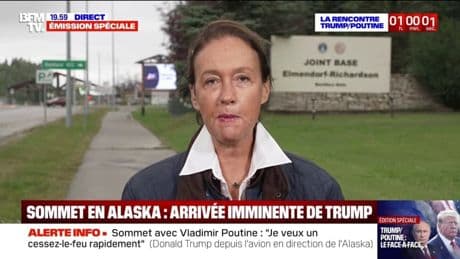 Sommet en Alaska: Donald Trump arrive à Anchorage dans quelques minutes