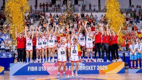 España supera a Finlandia para ganar el Eurobasket femenino sub-18