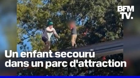 Aux États-Unis, un homme sauve un enfant retrouvé seul sur les rails d'une attraction